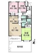 藤和池袋ホームズ間取り画像