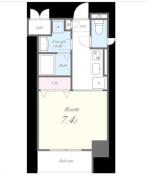 目白プライムレジデンス ４０２間取り画像