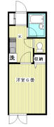 ルーチェトキワダイ 103号室間取り画像