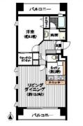 エスポワール目白間取り画像