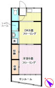 第三大和荘間取り画像