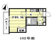 ユナイテッドグロー高田馬場間取り画像