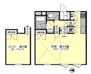 テラス矢崎間取り画像