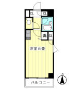 ガラステージ目白台 ７F間取り画像