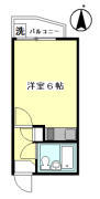 浜島ビル 503号室間取り画像