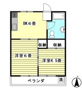 目白ビーラ ２０１号室間取り画像