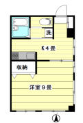 フカヤマンション間取り画像