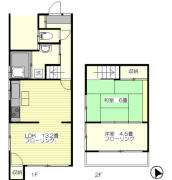 下落合4丁目テラスハウス間取り画像