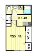 ＢＥＬＬＰＡＳＥＯ（ベルパセオ）間取り画像