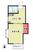 土屋コーポ間取り画像