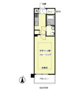 リビオレゾン目白通り間取り画像