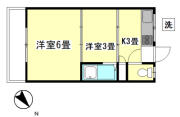 いつみ荘 5号室間取り画像