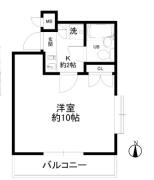 日興パレス目白間取り画像