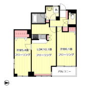 池袋ウエストヒルズ 702号室間取り画像