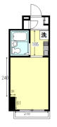 アイレックス目白 202号室間取り画像