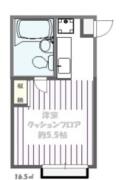 目白第一ハウス １０６号室間取り画像