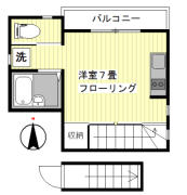 ステム目白 201号室間取り画像