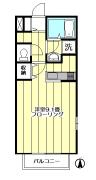 ル・ヴィラージュ要町1号館間取り画像