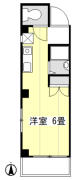 ライブ長谷部 401号室間取り画像