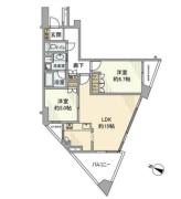 クリオ目白台壱番館間取り画像