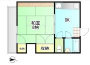 コーポ中山間取り画像