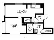 フォルターナ雑司が谷 ４０１号室間取り画像