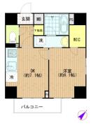 アリーチェ中落合 １０F間取り画像
