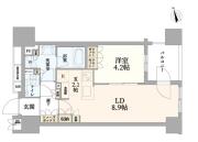 サンメゾン目白高田間取り画像