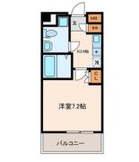 パークサイド西池袋 106間取り画像