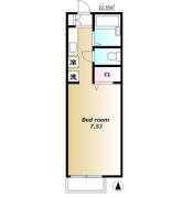 パンシオン目白 ２０２号室間取り画像