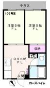 ローズハイム間取り画像