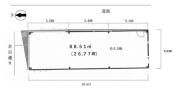 下落合3丁目・路面店舗間取り画像