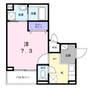 クラルテ目白間取り画像