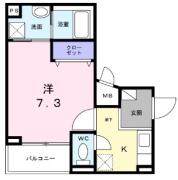 クラルテ目白間取り画像