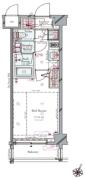 コンシェリア目白 THE GRAND RESIDENCE ザ・グランド・レジデンス 503号室間取り画像