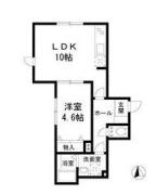 Brighton House（ブライトンハウス） １F間取り画像