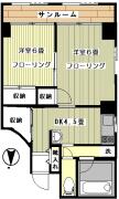新倉マンション間取り画像