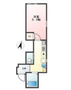 ブルーム目白 1F間取り画像