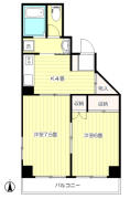 新倉マンション間取り画像