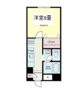 セピアコート １０１間取り画像