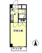 浜島ビル 705号室間取り画像