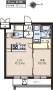 レクシード目白 102号室間取り画像