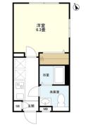 ウェルスクエアイズム目白ＥＡＳＴ １０１間取り画像