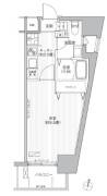 カーサラスク目白台 503号室間取り画像