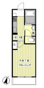 フォレスターナ目白 101号室間取り画像