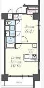 Le Manoir（ル　マノワール） ４０１号室間取り画像