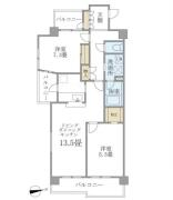 グリーンヒルズ目白 １F間取り画像
