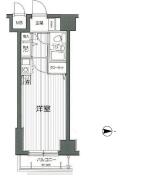 ガラステージ目白台 １F間取り画像