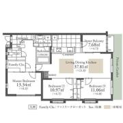 グローイングコート目白壱番館 103号室間取り画像