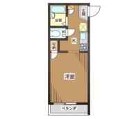 エクシヴ髙田 ２０１間取り画像